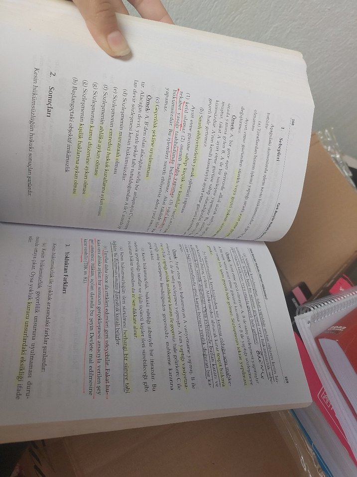 Türk Borçlar Hukuku Genel Hükümler Kitabı - Görsel 4