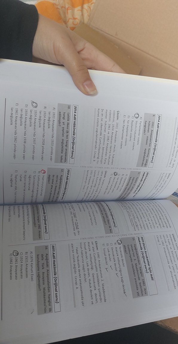 Adli-İdari Hakimlik Etkin Soru Bankası - Görsel 2