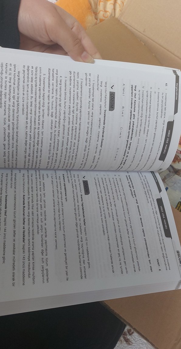 VSR Vergi Soru Rezerve Kitabı - Akademi - Görsel 5