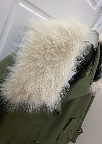 Kürk Detaylı Kadın ceket - Görsel 3