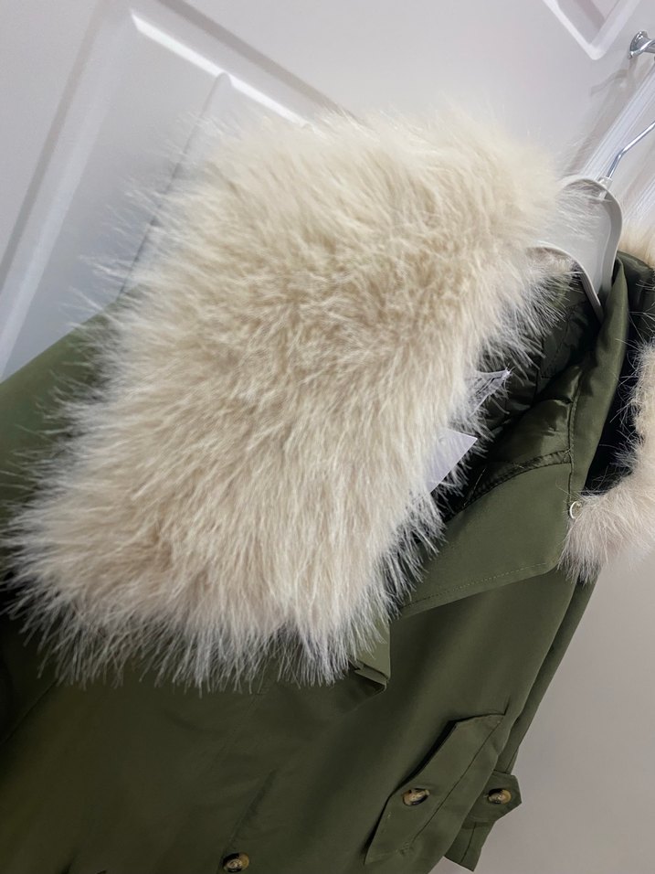 Kürk Detaylı Kadın ceket - Görsel 3