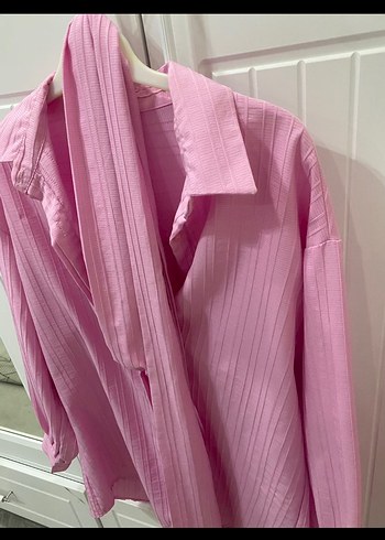 Kadın Gömlek pembe - Görsel 2