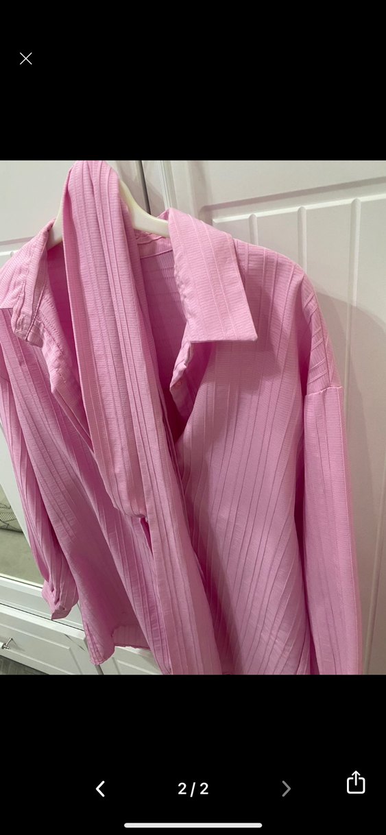 Kadın Gömlek pembe - Görsel 2