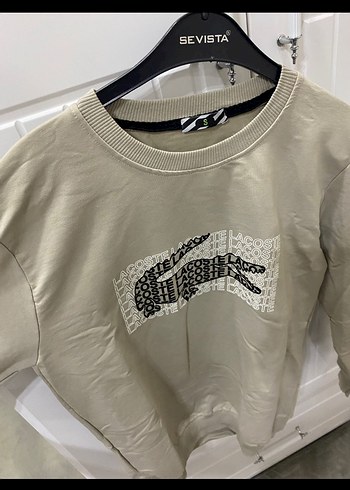 Gri Lacoste Erkek Sweatshirt - Görsel 2