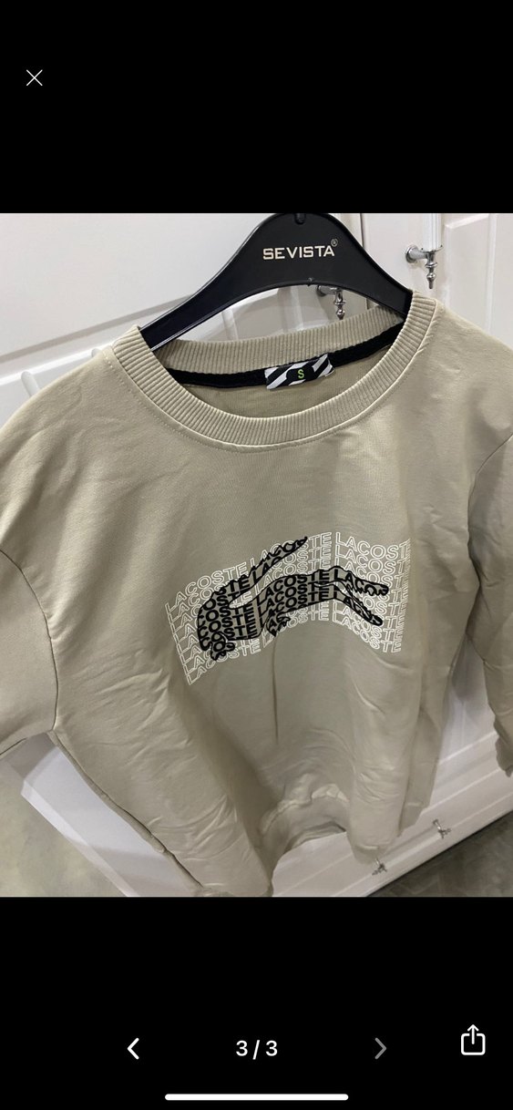 Gri Lacoste Erkek Sweatshirt - Görsel 2