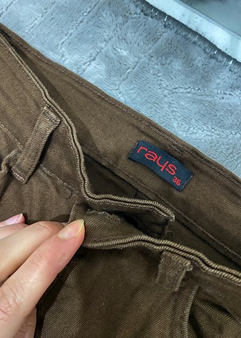 Kahverengi Kot Pantolon - Görsel 2