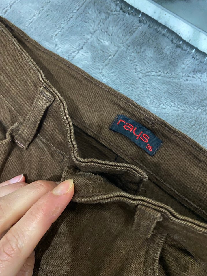 Kahverengi Kot Pantolon - Görsel 2