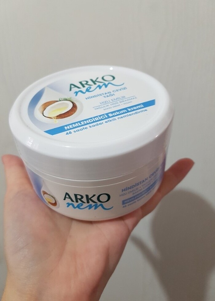 Arko nem hindistan cevizi nemlendirici krem  - Görsel 4