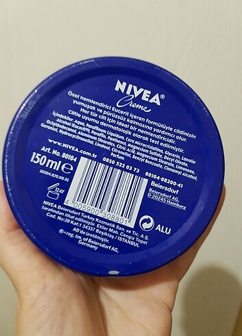  Beden Renk Nivea krem 150 Ml 