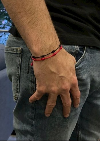 Kırmızı İnce Kadın Bileklik
