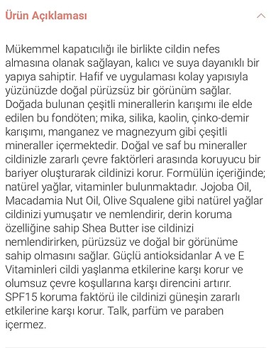 Beden Renk Golden rose mineralli fondöten :)