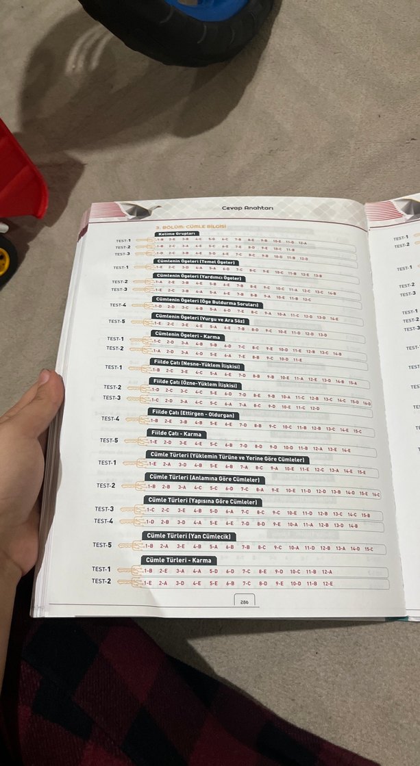 Limit Yayınları Dil Bilgisi Soru Bankası - Görsel 4