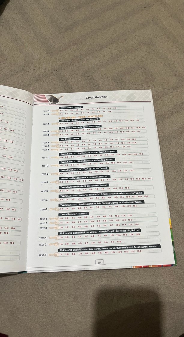 Limit Yayınları Dil Bilgisi Soru Bankası - Görsel 5