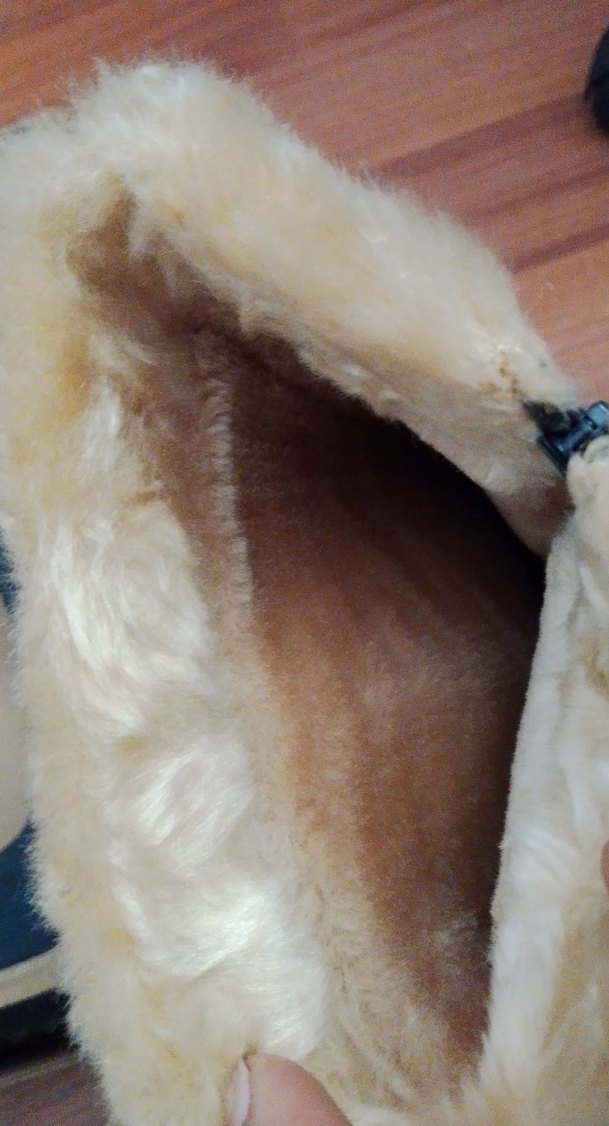 Gri Kürklü Kadın çizme - Görsel 3