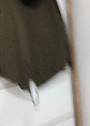 Bayan haki yeşil Fermuarlı Yağmurluk - Görsel 7