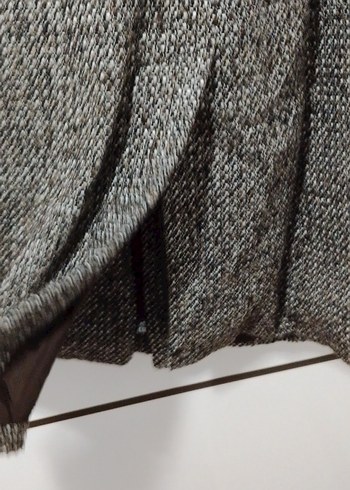 Kemer Detaylı şanel Uzun Kaban - Görsel 7