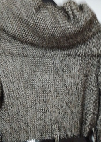 Kemer Detaylı şanel Uzun Kaban - Görsel 9