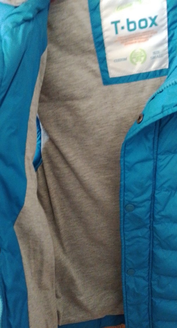 Mavi Kapüşonlu Fermuarlı Yelek - Görsel 4