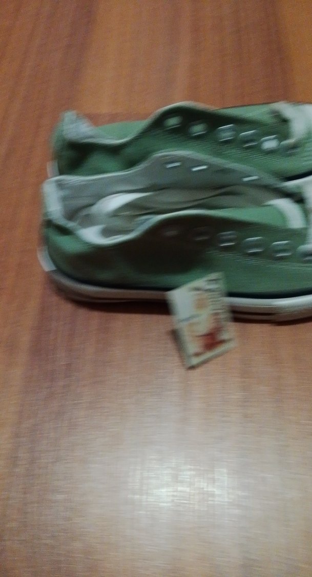 Yeşil Bağcıklı Kadın Spor Ayakkabı - Görsel 2