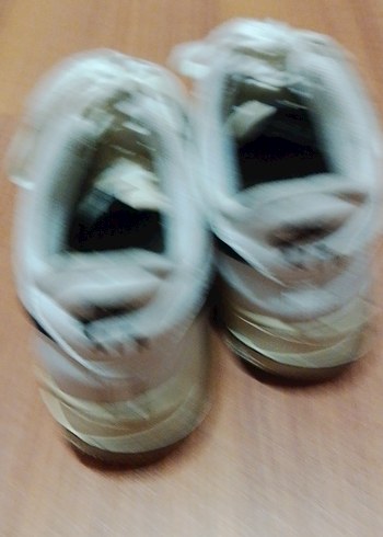 Beyaz Bağcıklı Kadın Spor Ayakkabı - Görsel 3