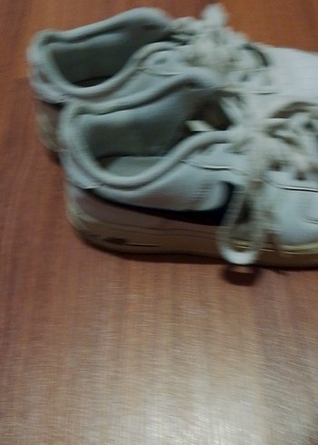 Beyaz Bağcıklı Kadın Spor Ayakkabı - Görsel 2