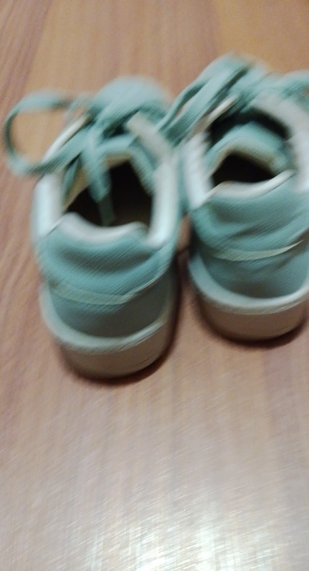 Yeşil Bağcıklı Kadın Spor Ayakkabı - Görsel 4