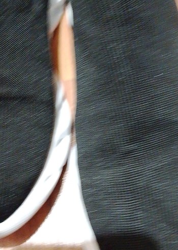 Siyah Elastik Topuklu Kadın Spor Ayakkabı - Görsel 2