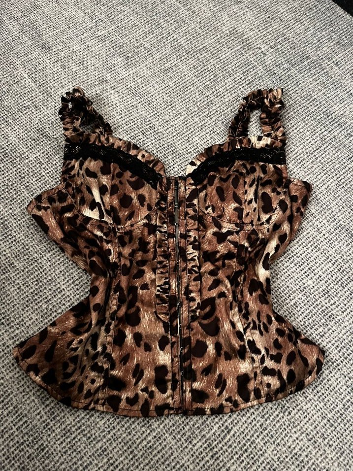 Leopar Desenli korse - Görsel 2