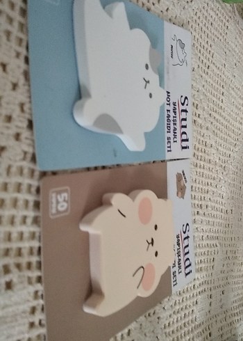 2 li sevimli post it - Görsel 2