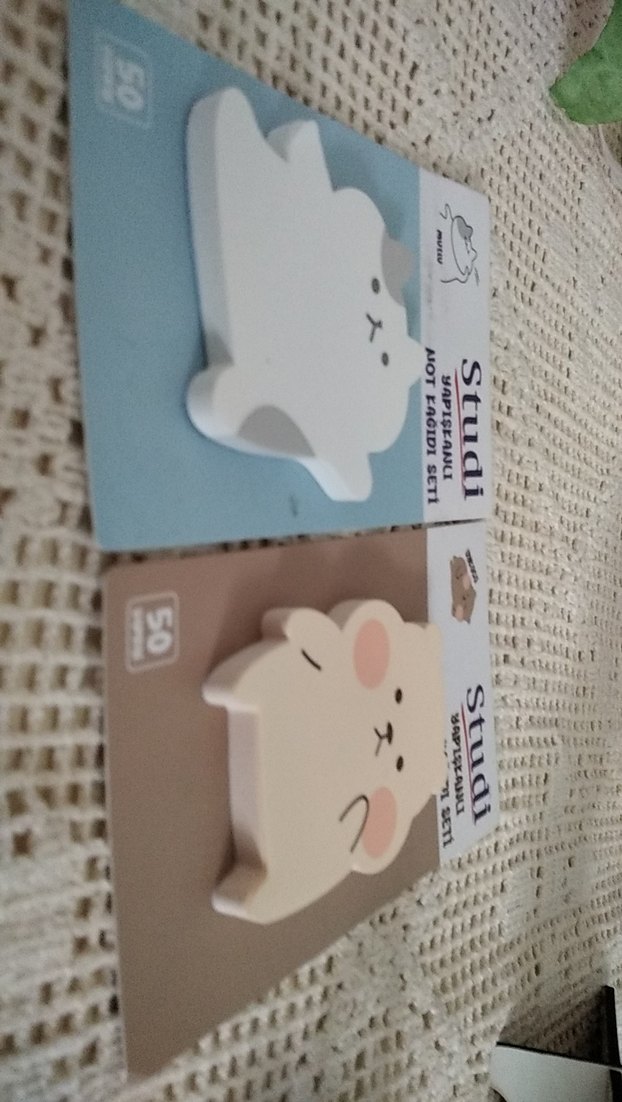 2 li sevimli post it - Görsel 2