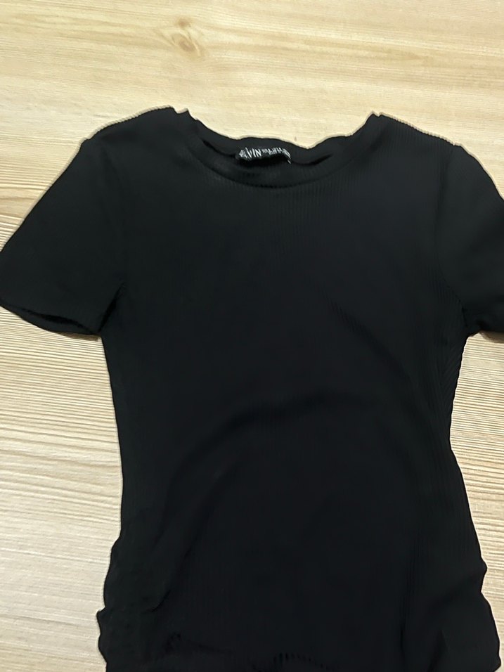 Siyah Günlük Yanlardan Sarkan İpli Günlük Elbise - Görsel 2