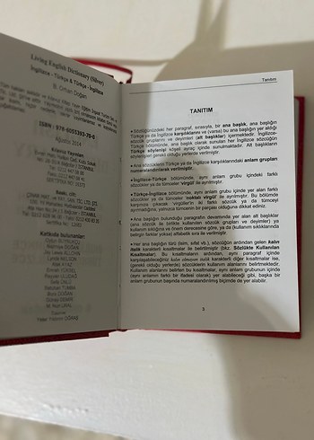 Living İngilizce-Türkçe Sözlük - Görsel 4