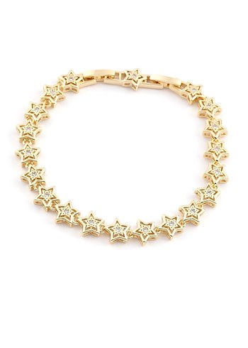 14k Bileklik Kadın Gold - Görsel 4