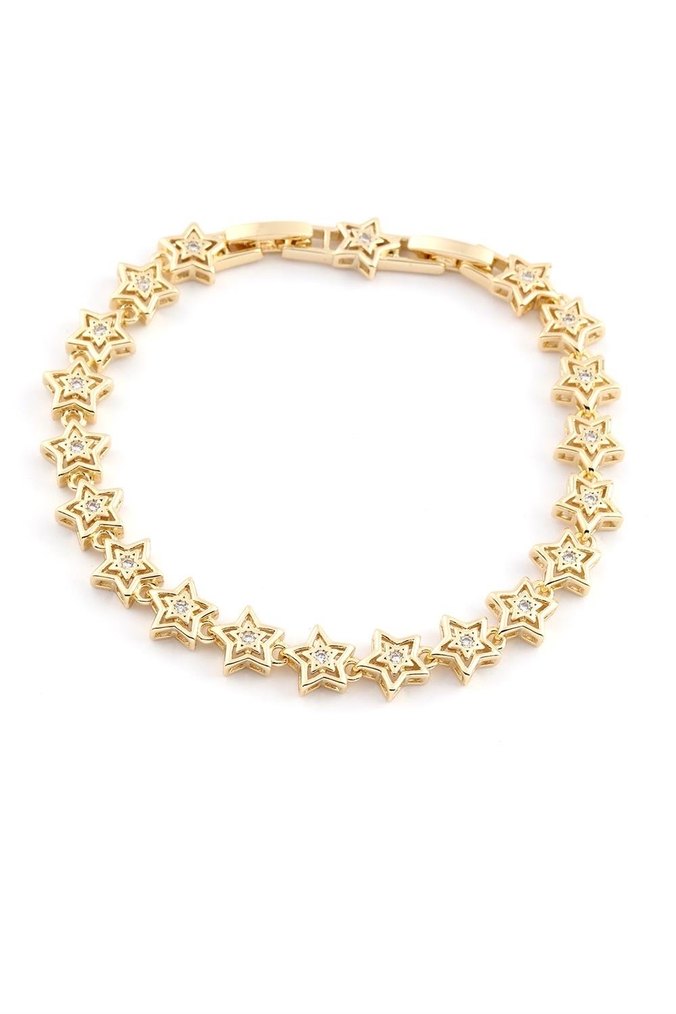 14k Bileklik Kadın Gold - Görsel 4