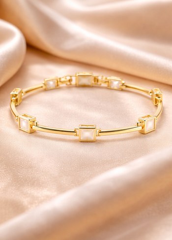 14k Kadın Bileklik Gold - Görsel 2