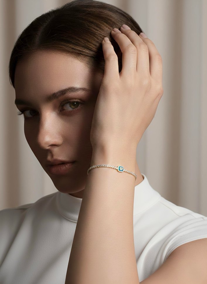 Gold Zarif Bileklik (Pirinç/ Bronz) - Görsel 2