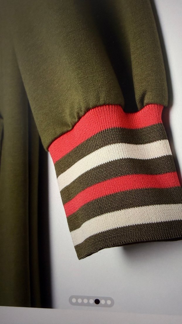 Kadın Haki Uzun Kapüşonlu Tunik - Görsel 3