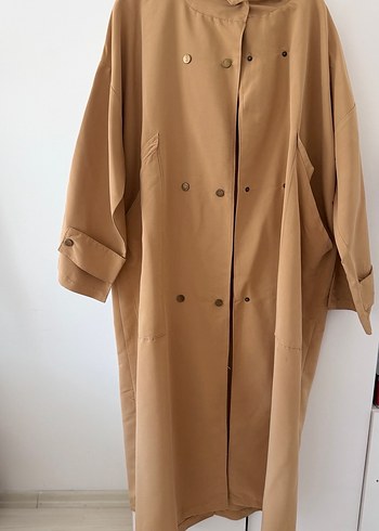 Camel Kadın Trençkot - Görsel 7