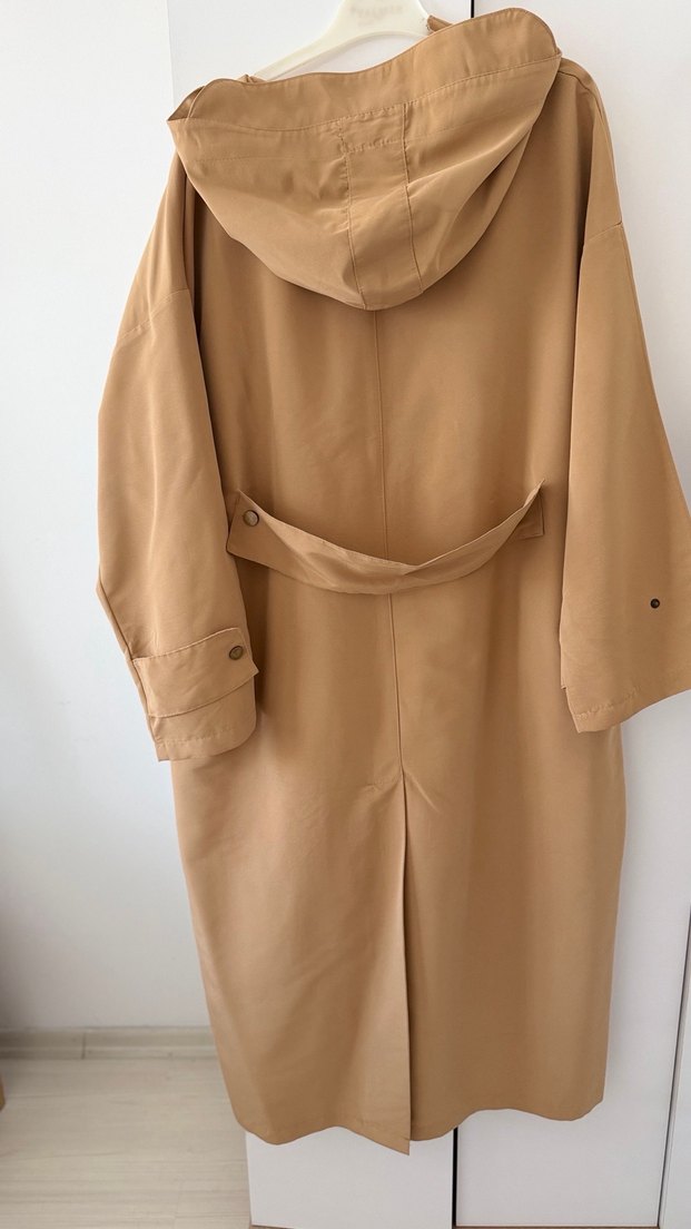 Camel Kadın Trençkot - Görsel 5