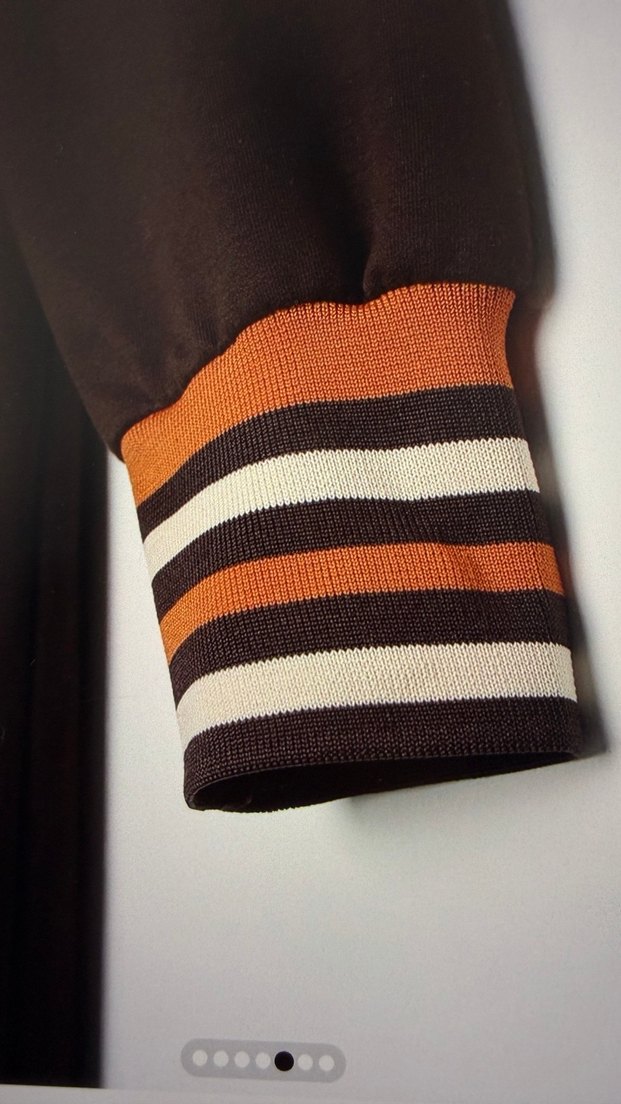 Acı kahve Turuncu Uzun Triko Tunik - Görsel 2