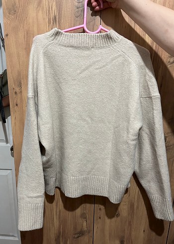 Zara marka Bej Kadın Kazak - Görsel 2