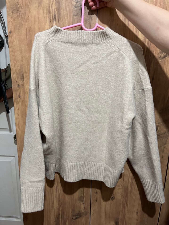 Zara marka Bej Kadın Kazak - Görsel 2