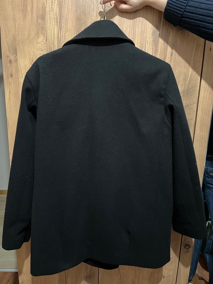 Paul mark marka Siyah Düğmeli Kaban - Görsel 2