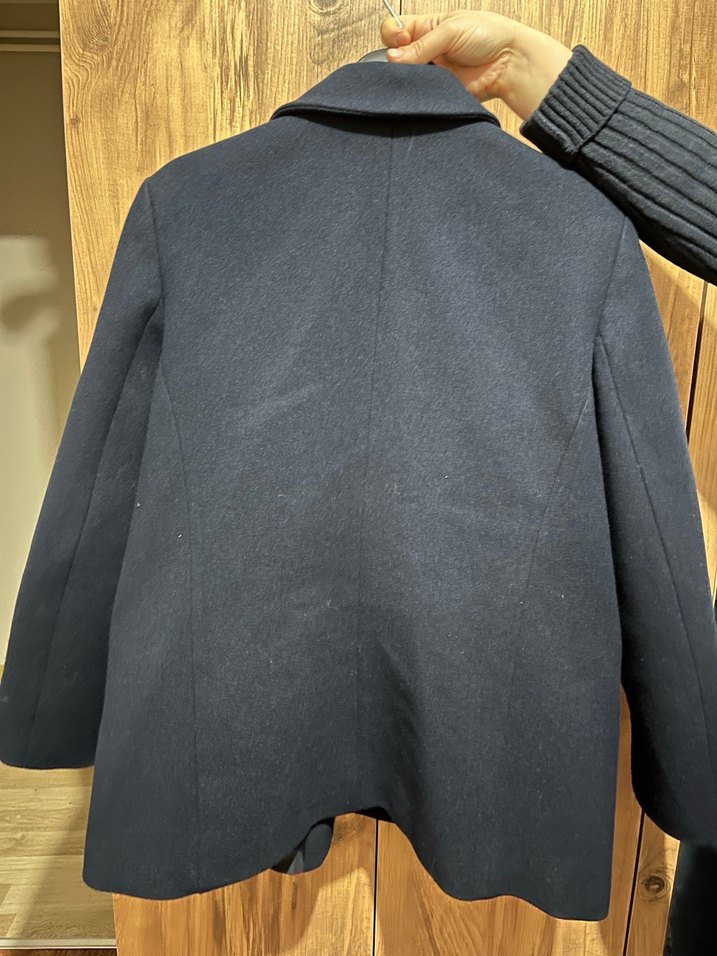 Koton Düğmeli  Midi Kaban lacivert - Görsel 2