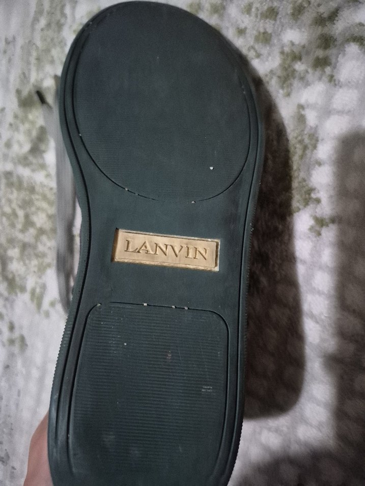 LANVIN MARKA Gri Erkek Spor Ayakkabı Bağı - Görsel 5