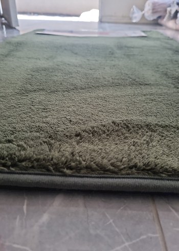 Diğer Haki Renkli Düz Banyo Paspası