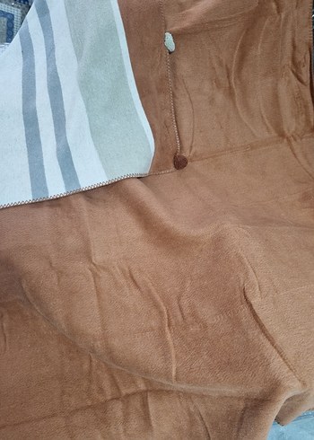 Merinos Tek Kişilik Ponponlu Battaniye - Görsel 3