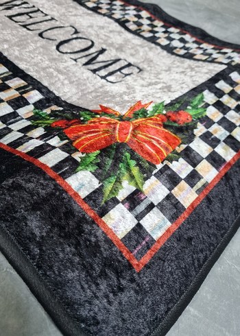 Brillant Kaydırmaz Latex Taban paspas - Görsel 3