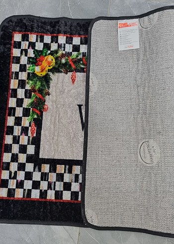 Brillant Kaydırmaz Latex Taban paspas - Görsel 2