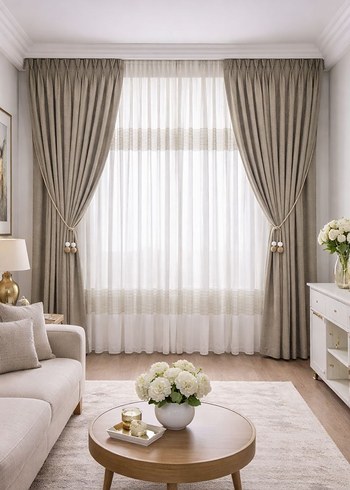 2li Fon Perde Amerikan dikiş - Görsel 6